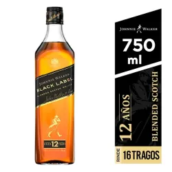 Whisky Jhonnie Walker Black Label 750ml