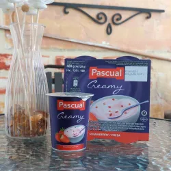 Yogurt Creamy de fresa Pascual