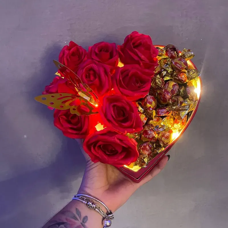 Caja en Forma de corazón 💟 