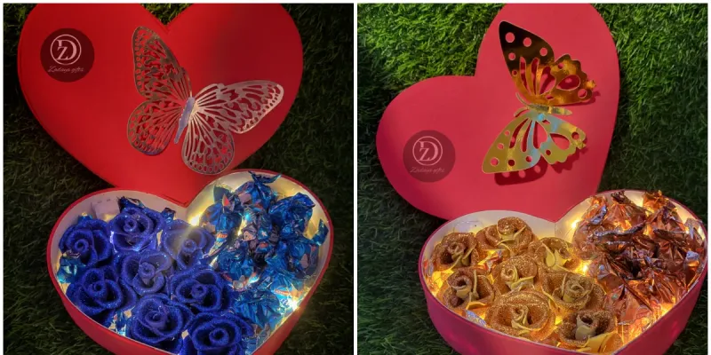 Caja en Forma de corazón 💟 