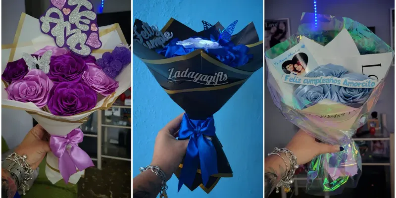 Ramos de Rosas Eternas 🌹✨️