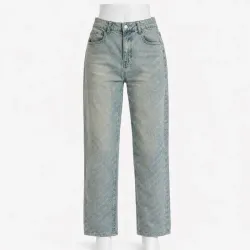 Jeans Rectos Estilo Wide 💙✨