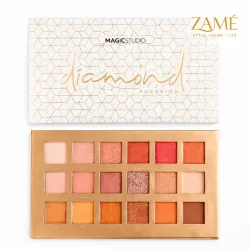 Paleta de Sombras Diamond Passion – Tonos Nude & Brillos