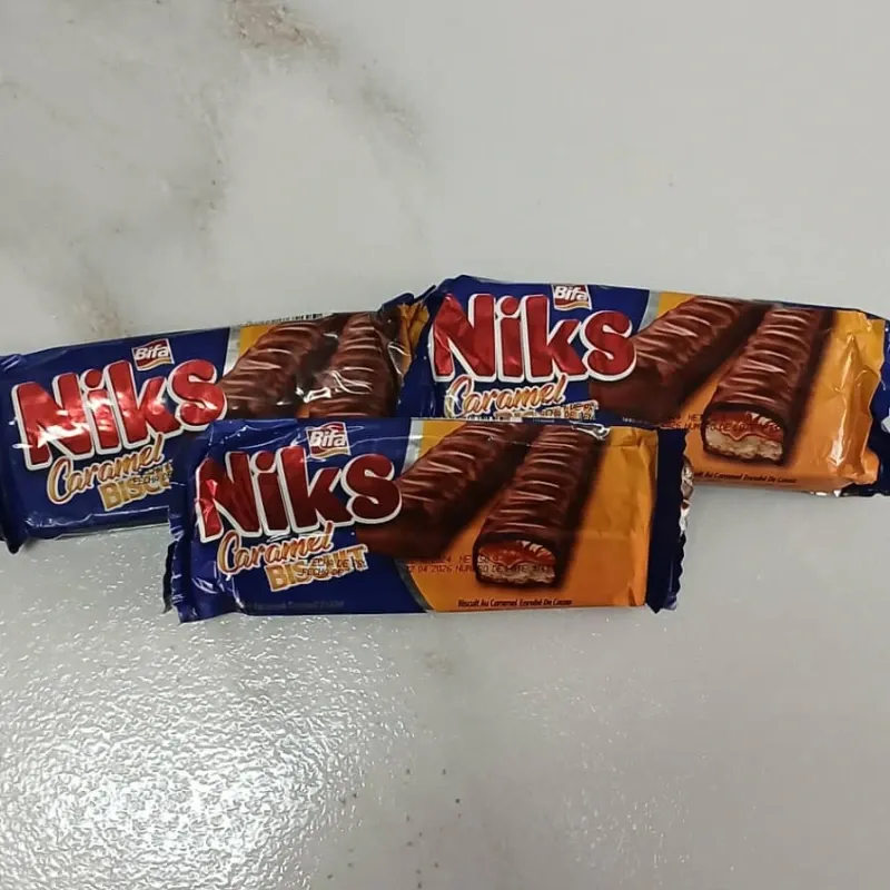 Barritas de Chocolate Niks