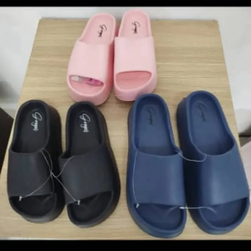 Chancletas para mujer con plataforma