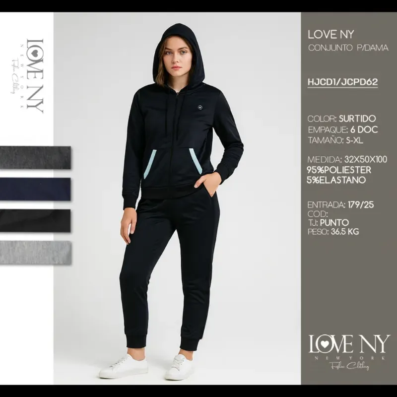 Juego de mono de mujer