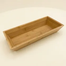 Bandeja Rectangular de Bambú
