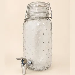 Dispensador de Bebidas de Cristal