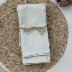 Set 4 servilletas de lienzo