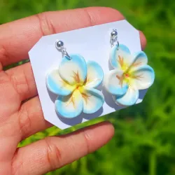 Plumeria tropical celeste