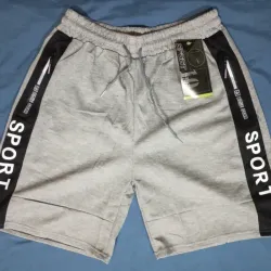 Shorts Hombre Sport con Bolsillos Zipper #3