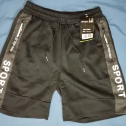 Shorts Hombre Sport con Bolsillos Zipper #4