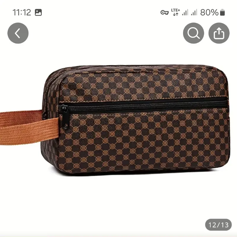 Bolso de mano de hombre 