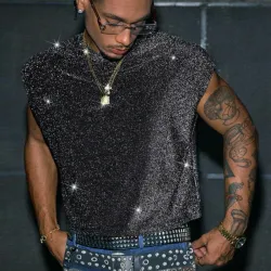 Camiseta cajita de brillo 