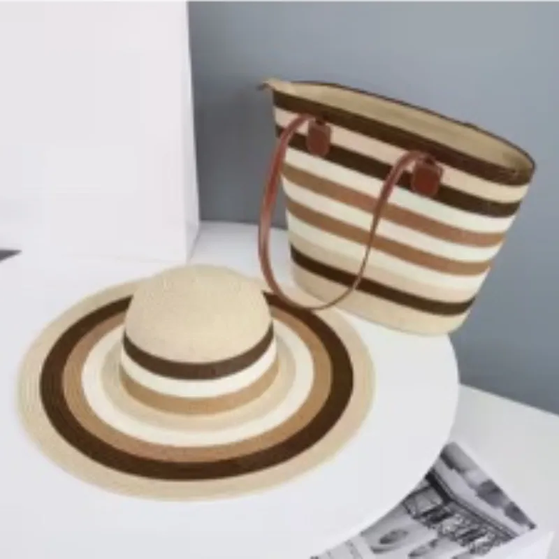 Conjunto de cartera y pamela