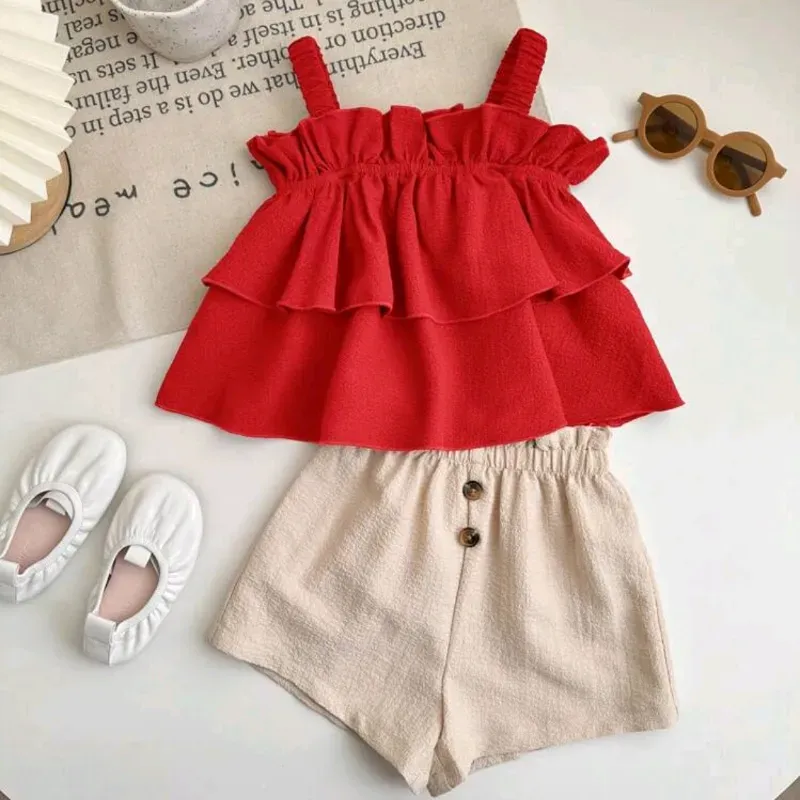 Conjunto shorts de niña 