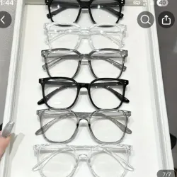 Gafas transparentes