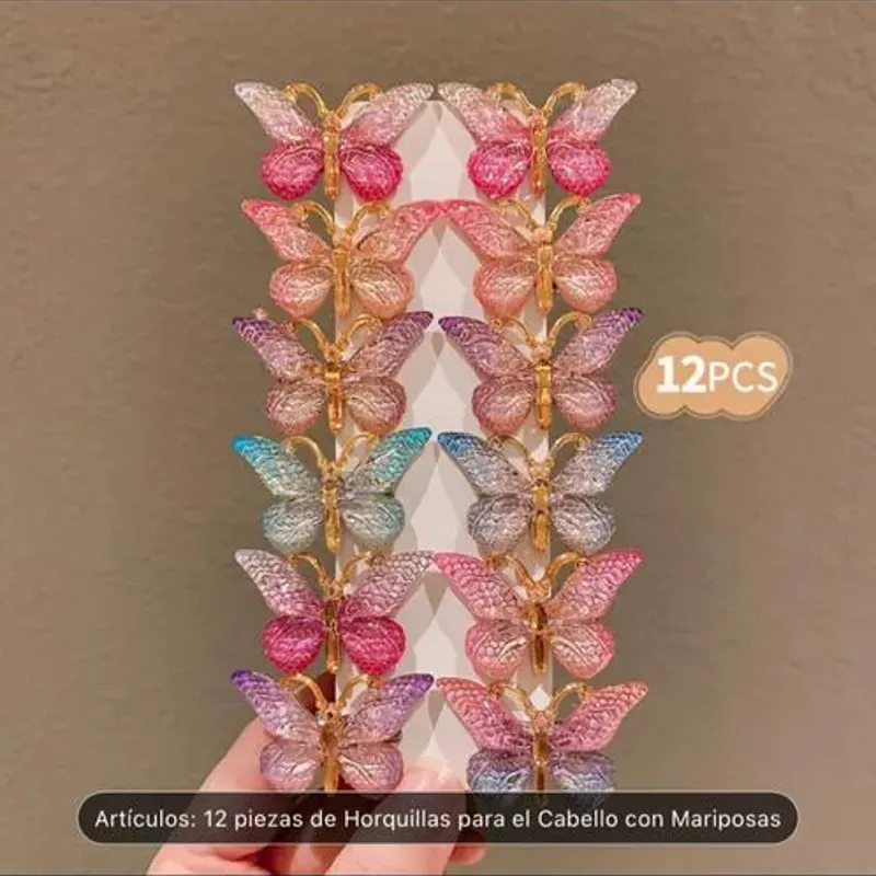 Hebillas mariposas 