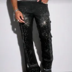 Pantalón brillo 