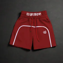 Short de felpa doble faja