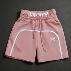 Short de felpa doble faja