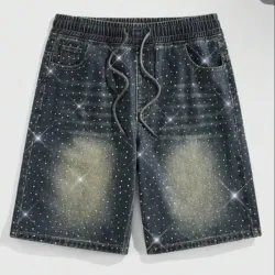 Short mezclilla Brillo 