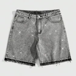 Shorts Mezclilla de brillo 