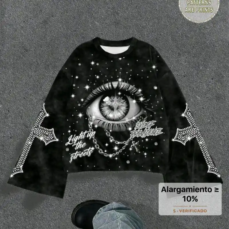 Sueter de hombre mangas acampanadas