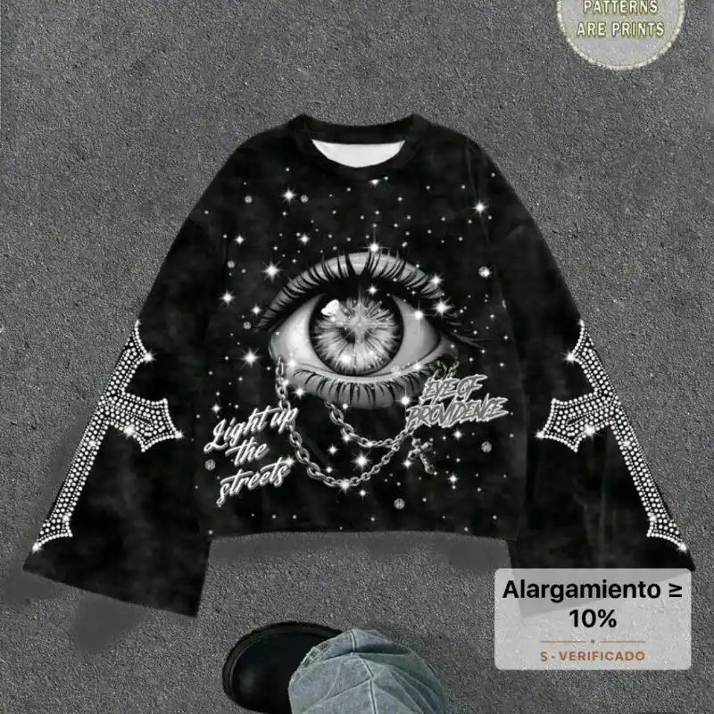 Sueter de hombre mangas acampanadas 