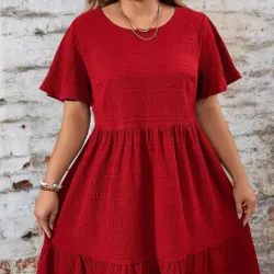 Vestido de mujer plus