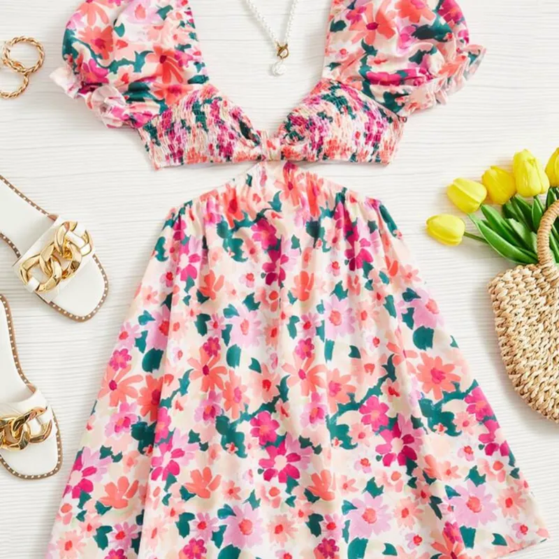 Vestido estampado 