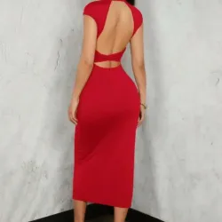 Vestido Rojo Largo 