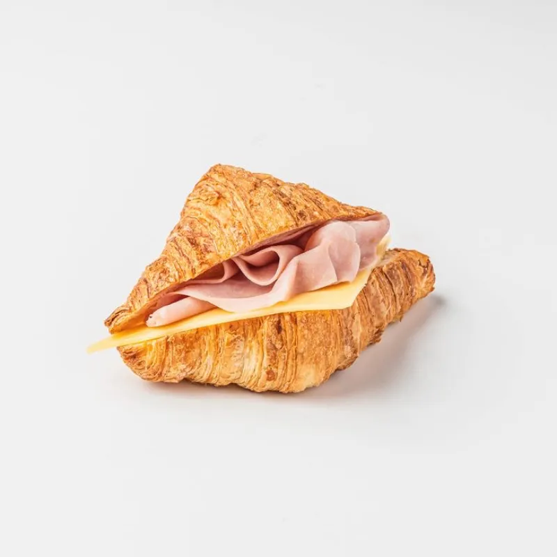 Croissant mini con Jamón y Queso