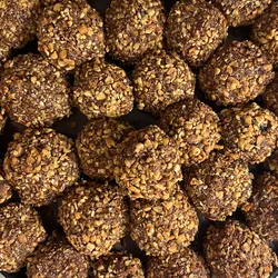 Trufas de chocolate y maní