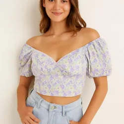 Blusa morada 