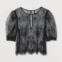 Blusa negra H&M 