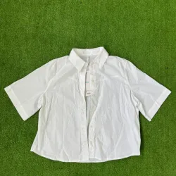 Camisa mangas cortas blanca
