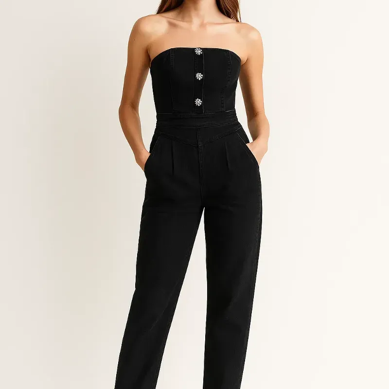 Enterizo H&M de perlas 