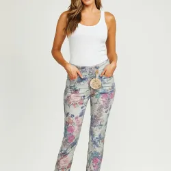 Pantalon de flores 