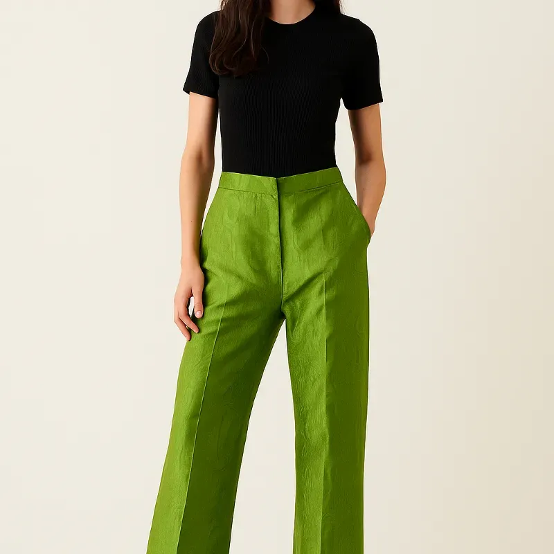 Pantalon de vestir verde 