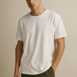 Pullover blanco clásico 