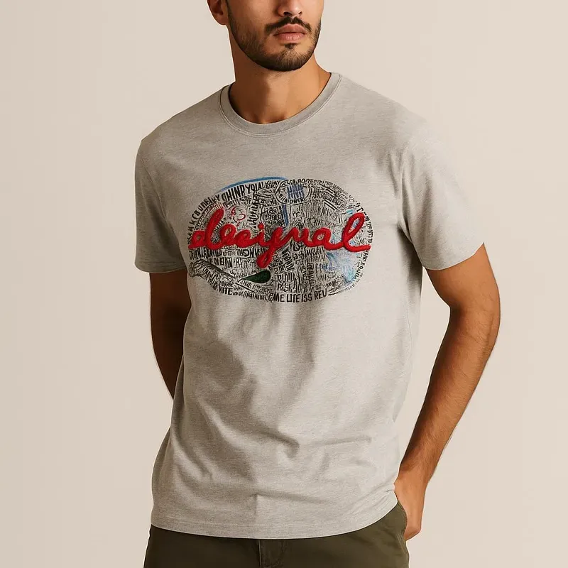 Pullover desigual gris 