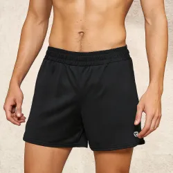 Short deportivo negro de hombre 
