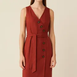 Vestido de botones 