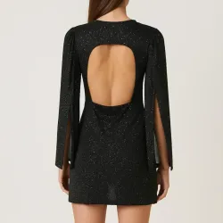 Vestido negro de salir 