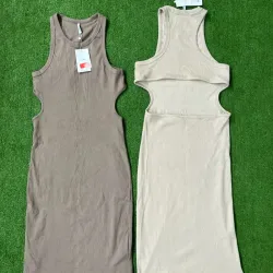 Vestidos elastizado espalda afuera