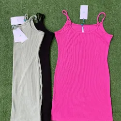 Vestidos sencillos elastizado 