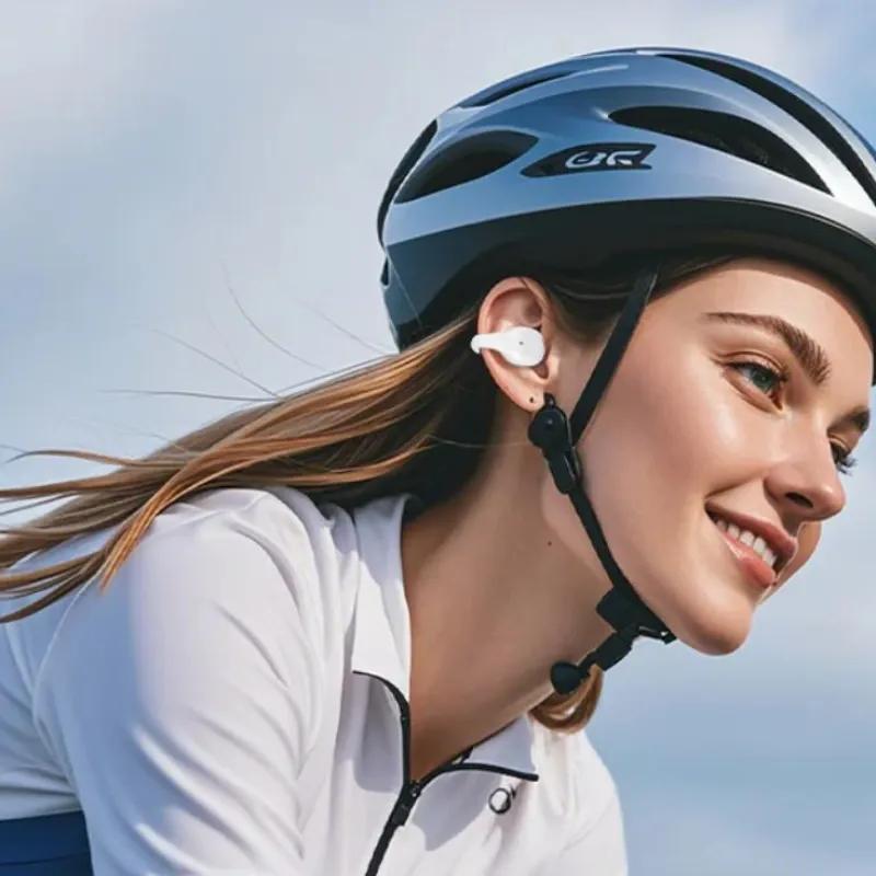 Auriculares inalámbricos con clip AUT210: Auriculares deportivos Bluetooth con LED