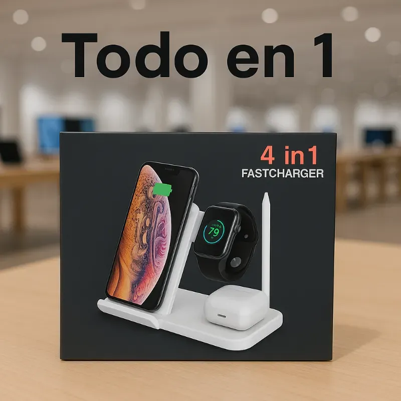 Cargador 4 en 1 Fast Charger