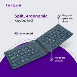 Teclado Bluetooth Ergonomico Plegable Targus